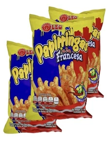Leo Chile Y Limon Papirringas a La Francesa mexikanische Chips 3,1 Unzen box 3 - Bild 1 von 7