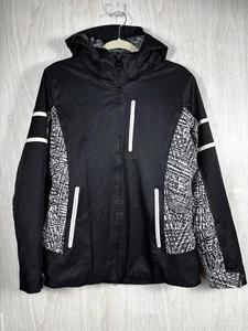 Boulder Gear Women Halo Ski Jacket Medium Black White Insulated Hooded Snow Coat - Picture 1 of 8