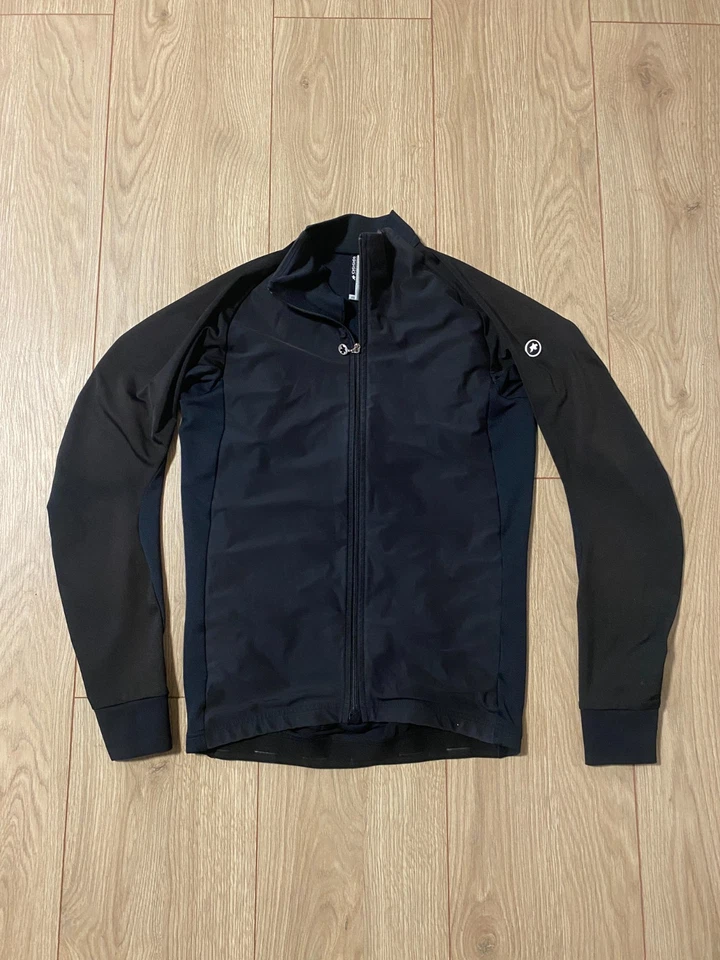 Chaqueta de ciclismo para mujer Assos con cremallera completa negra talla XS Foto 1 de 4