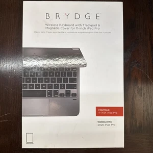 Brydge 11 Pro+ Wireless Keyboard w Trackpad for iPad Pro 11-inch 1st/2nd/3rd Gen - Picture 1 of 6