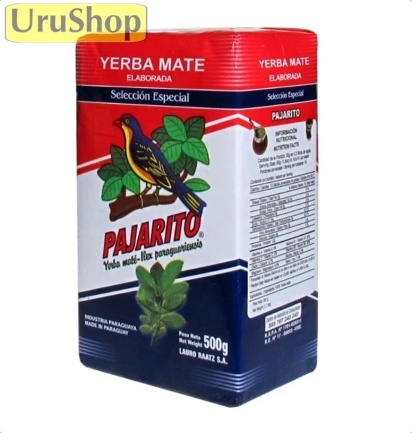 Y60 YERBA MATE PAJARITO ESPECIAL PARAGUAY BEST TEA 500G - Image 1 of 1