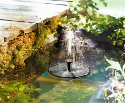 Solar-Wasserspiel für den Teich Wasserspiel Wasser Spiel Teichfontäne Fontäne - Bild 1 von 4