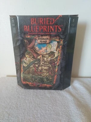 VTG 1997 BePuzzled, Dinosaur Island Jigsaw Puzzle 1000PC, Complete Factory Seal - Image 1 of 4