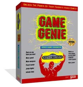 Game Genie Mega Drive Game Box Case Only + Cover Art Work Only (No Game) - Picture 1 of 3