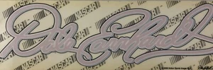 Nascar Dale Earnhardt Static Cling Signature 2000 - Imagen 1 de 4