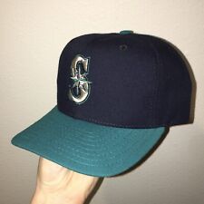 VINTAGE - SEATTLE MARINERS MLB - NEW ERA  PRO MODEL SNAPBACK HAT CLUB USA - NWOT