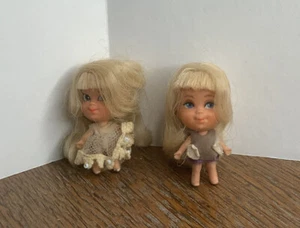Vintage Liddle Kiddles Lucky Locket Lilac & Lily Of The Valley Doll 1966 Mattel - Picture 1 of 7