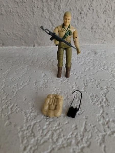 Vintage GI Joe DUKE Figure w/ Gun Backpack Binoculars 1983 Complete Broke Crotch - Picture 1 of 19