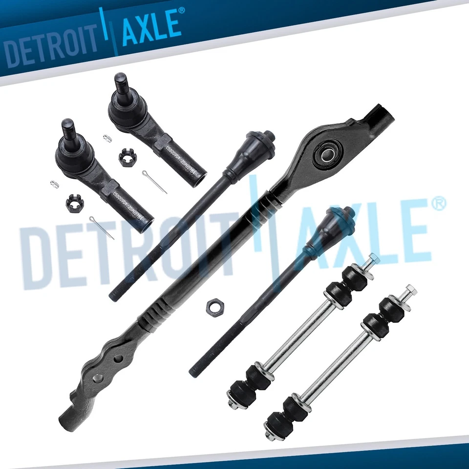 Front Tie Rods Sway Bars Center Links for Silverado GMC Sierra 2500 HD 3500 HD - Image 1 of 4