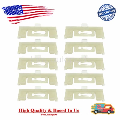 For 73-79 Ford Pickup Truck Tailgate Tail Gate Moulding Molding Trim Clips 10pcs Foto 1 de 4