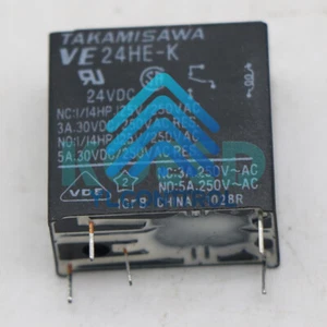 1PCS TAKAMISAWA VE-24HE-K 24VDC 5Pins Power Relay - Picture 1 of 4