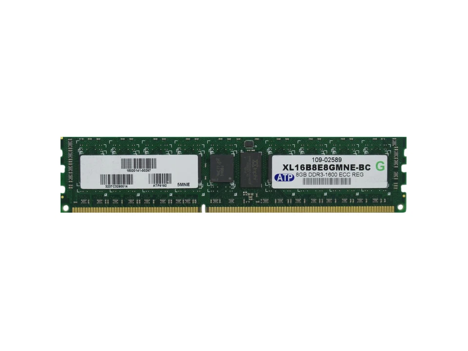 ATP 8 GB DDR3-1600 PC3-12800R (DDR3-1600) XL16B8E8GMNE-BC CL11 1,5 V Server - Immagine 1 di 1