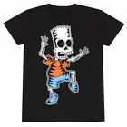 Simpons - Skeleton Bart  Black T-Shirt Ex Ex Large - Xxl - Unisex -  - N777z