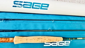 Sage SP Durascrim 9 Foot 3 Piece # 5 Trout Fly Rod with Bag & Tube - Picture 1 of 8