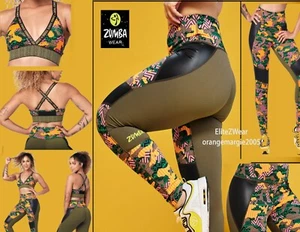 Leggings favorecedores con panel de cintura alta ZUMBA + Sujetador deportivo Top ENVÍO GRATUITO A TODO EL MUNDO - Imagen 1 de 11