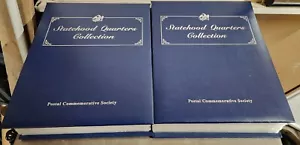PCS Statehood Quarter Collection Territories 112 Coins Mint w Stamps Vol 1 & 2 - Picture 1 of 15