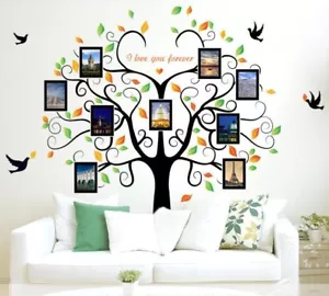 Wandaufkleber Wandtattoos Bilderrahmen Baum Tattoo Wandkunst Wohnkultur Wohnzimmer - Bild 1 von 6