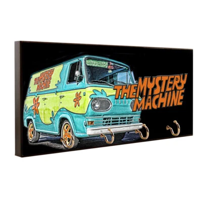 Scooby Doo The Mystery Machine Ford Van Diseño Llave Colgador/Percha Correa Mascota Foto 1 de 4