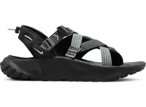 Nike Oneonta sandali comodi uomo US 11 nero grigio DJ6604 001 - Foto 1 di 10