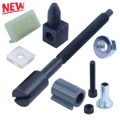 Conjunto de rodillos a rayas de barra de ajuste de cadena para motosierra Husqvarna 394 395 394XP 395XP Foto 1 de 4