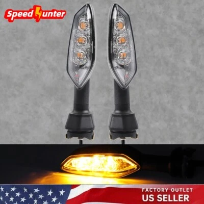 Luz de seta LED transparente para KAWASAKI Z125 PRO Z 250/SL Z 750/R Z 900/RS Z H2 - Imagem 1 de 4