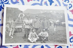 FOTO MILITARE WW1 GRANDE GUERRA ACQUANEGRA CREMONESE DOTT. GUIDA "CON FORNI" - Picture 1 of 2