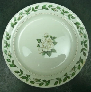 Vintage Hall China Dinnerware Cameo Rose Mary Dunbar 6 1/4" Sherbet Plate - Bild 1 von 7
