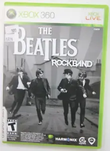 The Beatles Rock Band Xbox 360 LIVE Video Game Case & Booklet No Disc BB671 - Picture 1 of 4