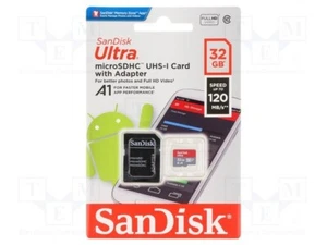Carte Ultra Micro SDHC SanDisk 32GO (A) - Photo 1 sur 1