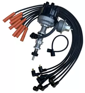 Distributor + Ignition Wires For Ford F-100 F-250 F-350 8CYL 360 5.9L 1968-1976 - Bild 1 von 10