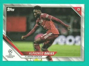 2021-22 Topps UEFA Champions League ALPHONSO DAVIES BASE #46 FC BAYERN MUNCHEN - Picture 1 of 1