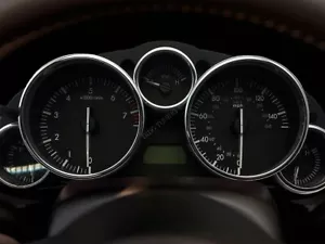 Für Mazda Miata NC 2005-2015 polierte Aluminium Zierringe Instrumentencluster x5 - Bild 1 von 9