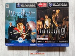 Nintendo Game Cube GC Harry Potter & Biohazard Resident Evil 0 Zero de Japón - Imagen 1 de 6