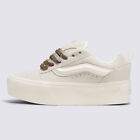 New Vans Knu Stack Laces Multi White Sneakers Low-Top Platform Shoes 2023