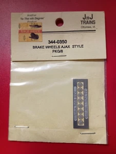 JNJ TRENES 0350 QYT (8) ESCALA N AJAX RUEDAS FRENO METAL - Imagen 1 de 1
