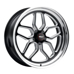 WELD RACING Laguna S107 18X10 5X120.65 Offset 42 Gloss Black Milled (Qty of 1) - Picture 1 of 2