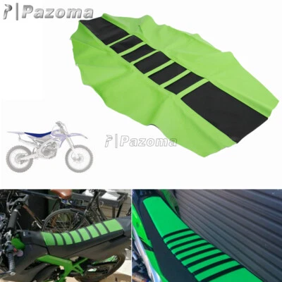 Cubierta de asiento con pinza acanalada para moto de cross para KAWASAKI KLX250 KX85 KX65 KLX110 KX450F Foto 1 de 4