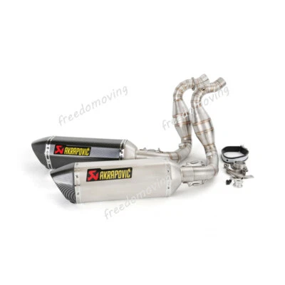 Silenciador silenciador tubo de enlace medio sistema de escape para BMW G310GS G310R deslizable 470 mm Foto 1 de 4