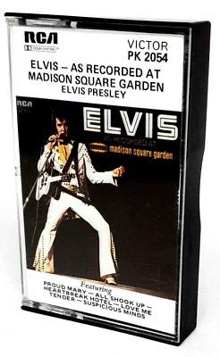 Elvis Presley-As Recorded At Madison Square Garden Cassette Album 1972 Australia - Image 1 of 2