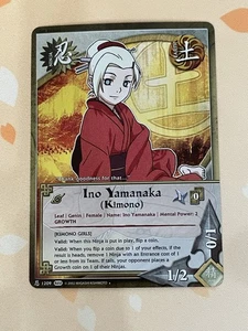 Naruto CCG, Ino Yamanaka (Kimono), 1209, 1a Edizione, VLP, Foil - Foto 1 di 2