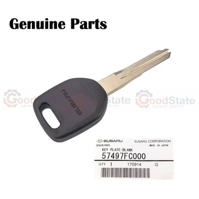 GENUINE Subaru Forester Legacy Liberty Outback 1998-2008 Master Key Blank Uncut - Image 1 of 2