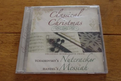 Classical Christmas CD Tchaikovsky Nutcracker Handel Messiah Holiday Music New Foto 1 de 2