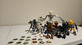 Lego Bionicle lot of 9, 8607, 8608, 8609, 8610, 8611, 8612, 8929, 8930, 8732