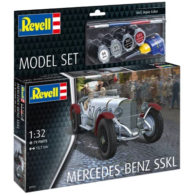 MERCEDES SSKL KIT MODEL SET 1:32 Revell Kit Auto Modellino Nuovo - Immagine 1 di 3