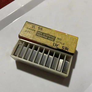 VALENITE SPC 534 VC 55 Carbide INSERTS 10 PCS (I29) - Picture 1 of 3