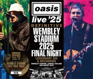 OASIS / CAST / RICHARD ASHCROFT - FINALE DEFINITIVA STADIO DI WEMBLEY 2025 (3CD) - Foto 1 di 1