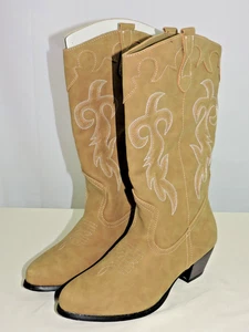 Canyon Trails Women's Western Rodeo Cowboy Boots Tan Size 11 M US - Picture 1 of 13