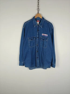 Camisa Diesel De Colección Archivo Denim Chaqueta Azul Talla XL Foto 1 de 4
