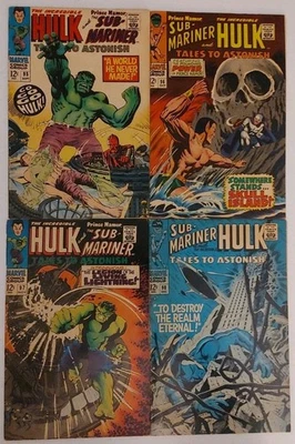 Tales to Astonish 4bk LOT #95-98 VG-FN 1967 Nice Mid Grade Marie Severin Hulk - Image 1 of 4