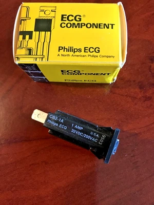 INTERRUPTOR DE CIRCUITO COMPONENTE PHILIPS ECG CB2-1A -ENVÍO GRATUITO- Foto 1 de 2